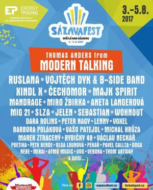 SÁZAVAFEST 2017