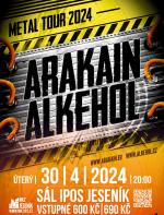 TOUR ARAKAIN & ALKEHOL - 30.4.2024